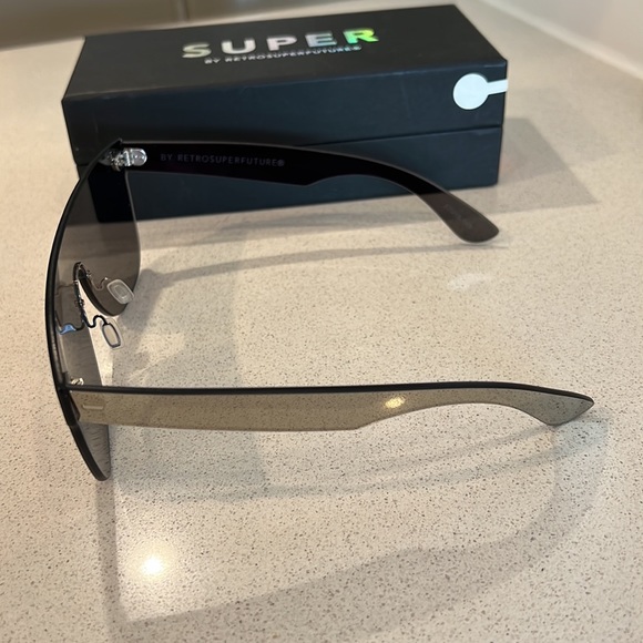 ✨RETROSUPERFUTURE✨ Tuttolente Flat Top Ivory Sunglasses - Picture 8 of 14